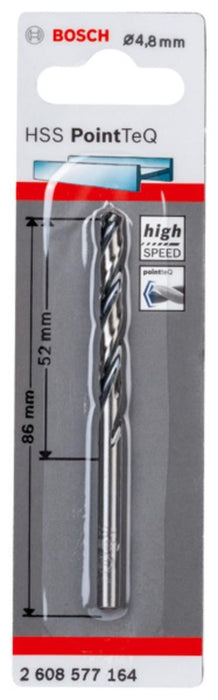DRILL METAL 4.8MM POINTTEQ BOSCH