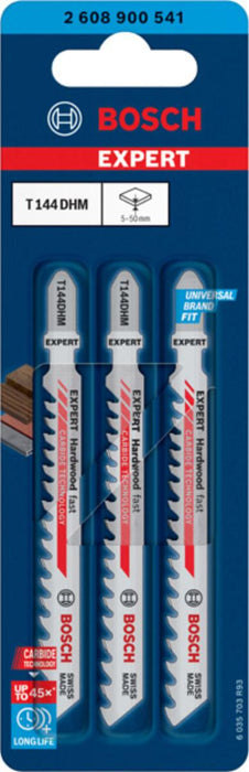 KNIVES FOR WOOD T144DHM 3PCS BOSCH EXPER