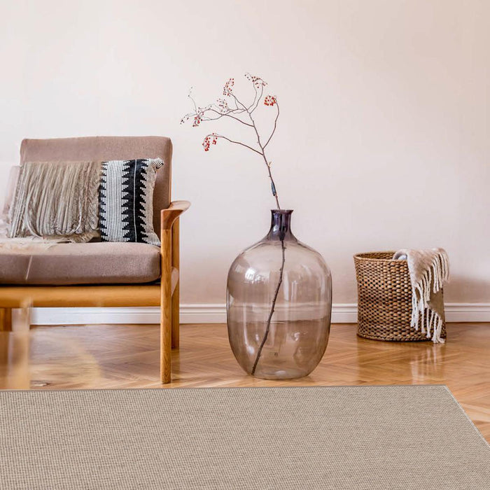 FLAX CARPET BROWN 160X230 CM