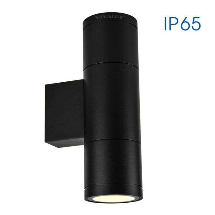 LED FIXTURE BERGAMO BLACK 2X35W IP65