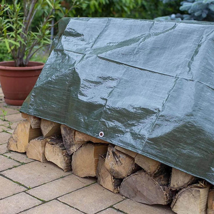 REINFORCED CANVAS GREEN 90G/M2 5X6M