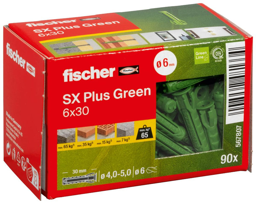 UNIVERSAL DOWEL SX PLUS GR F6X30MM