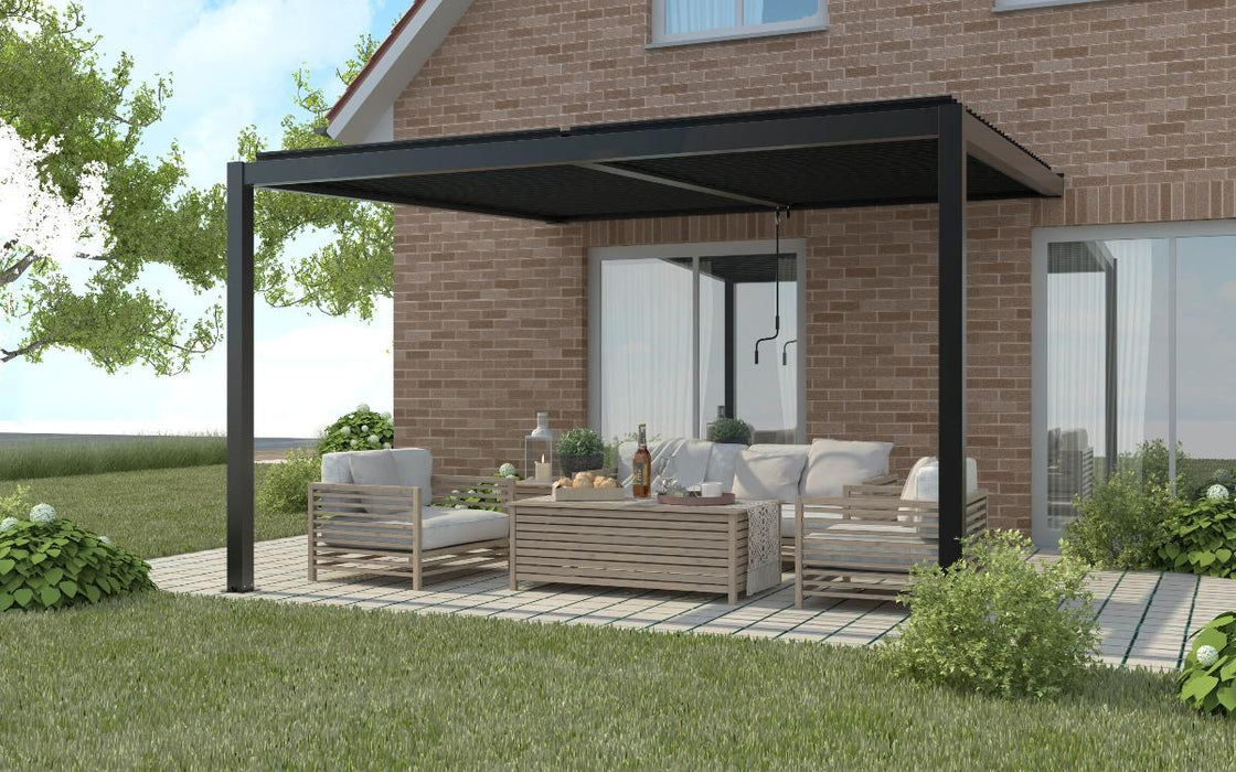WALL-MOUNTED PERGOLA LUXE 3X3M