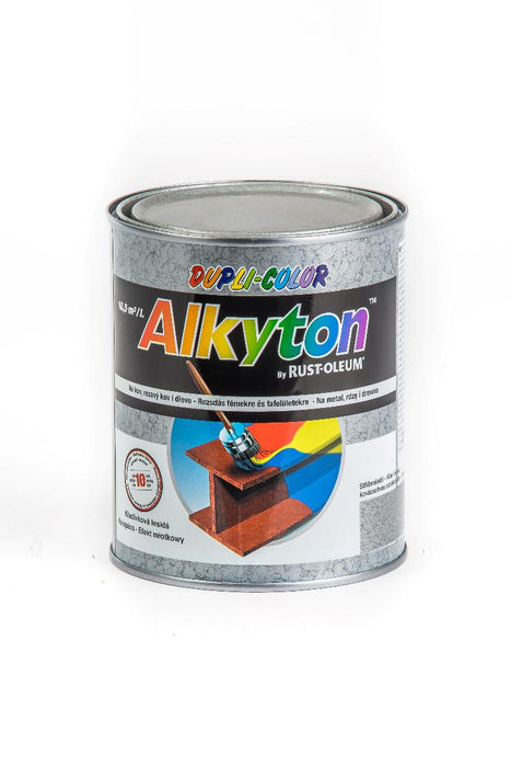 PAINT 4B1 ALKYTON HAMMER EFFECT SILVER 750