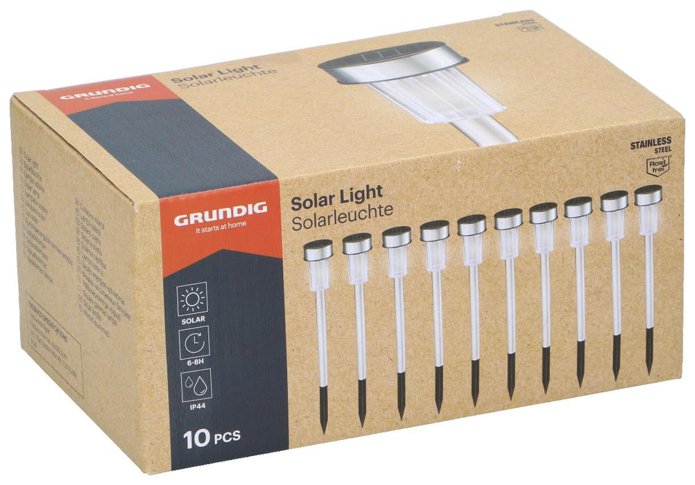 SOLAR LAMPS 4.8X36.5CM 10PCS