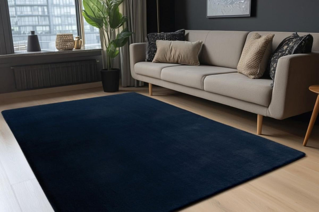 HEAVEN CARPET 160/230CM DARK BLUE