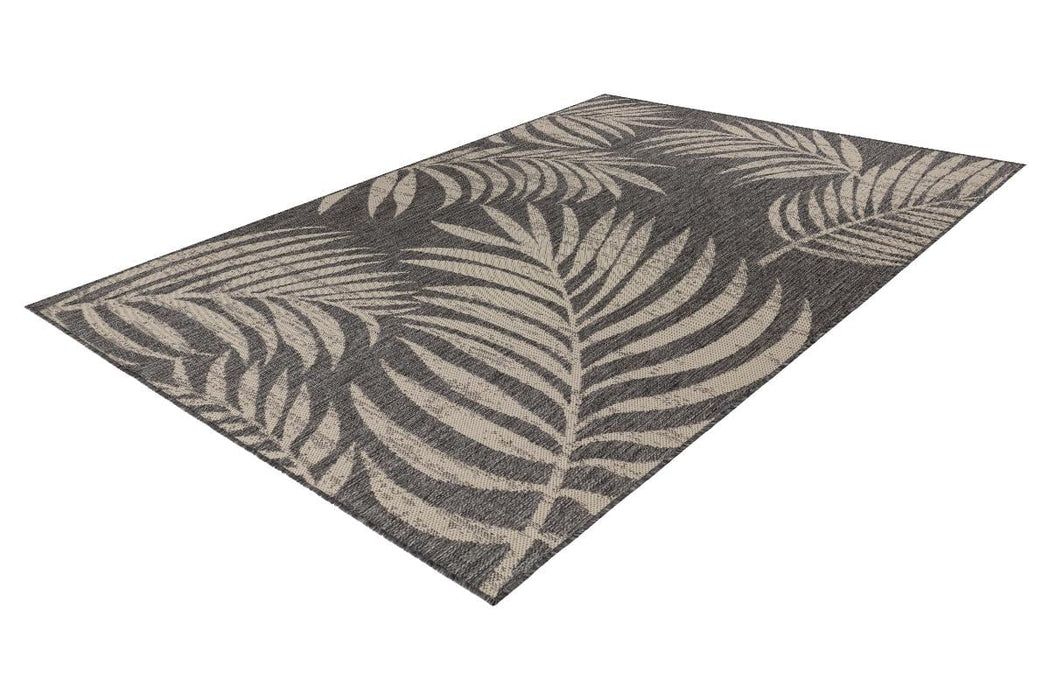 CARPET CASA 80/150CM LEAF GRAY