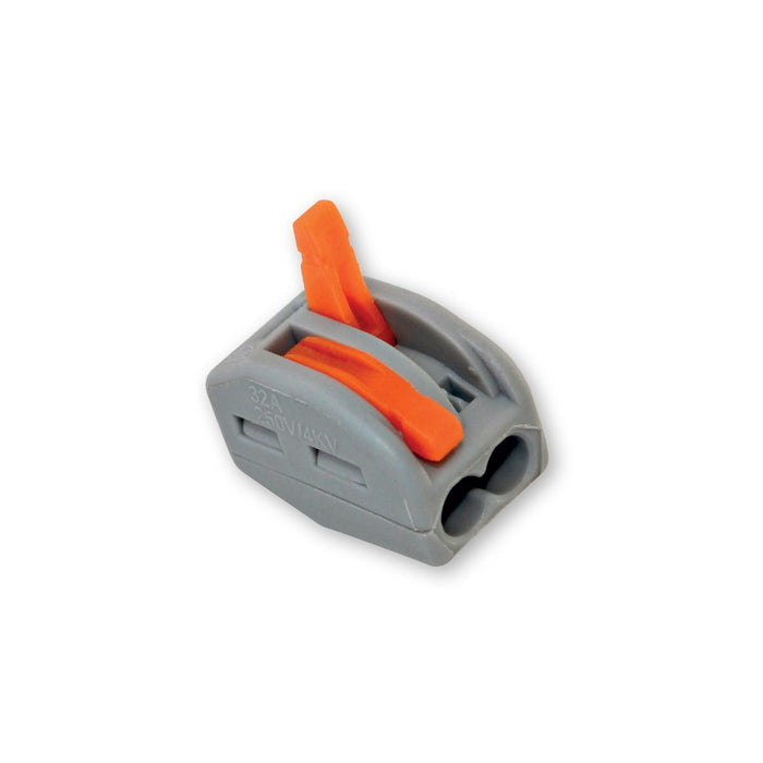 QUICK CONNECTOR OPENABLE 2X0.2-4MM2 COMMEL