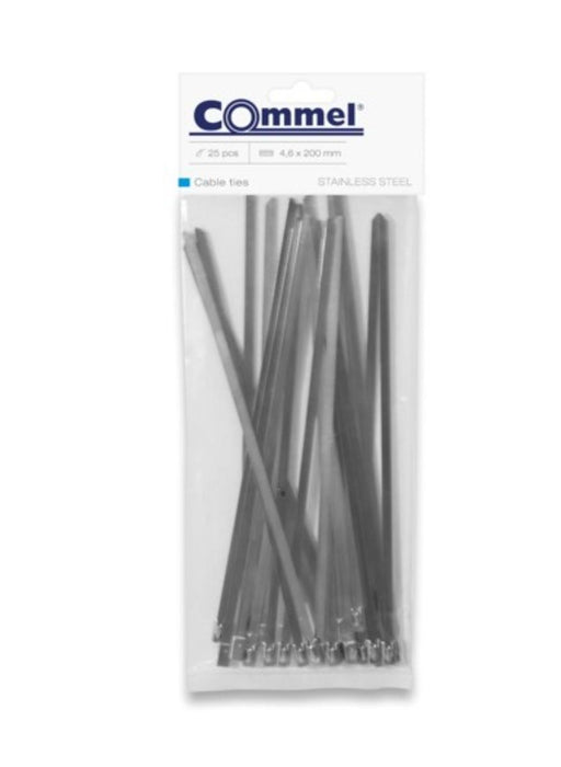 CABLE TIE STEEL 200X4.6MM COMMEL