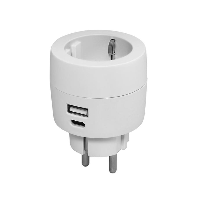 ADAPTER FOR CONTACT USB A+C 1SHUKO COMMEL