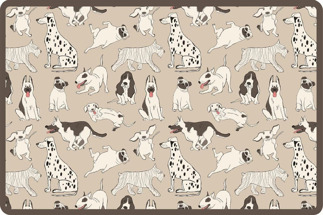 ABSORBENT MAT 40/60CM DOGS