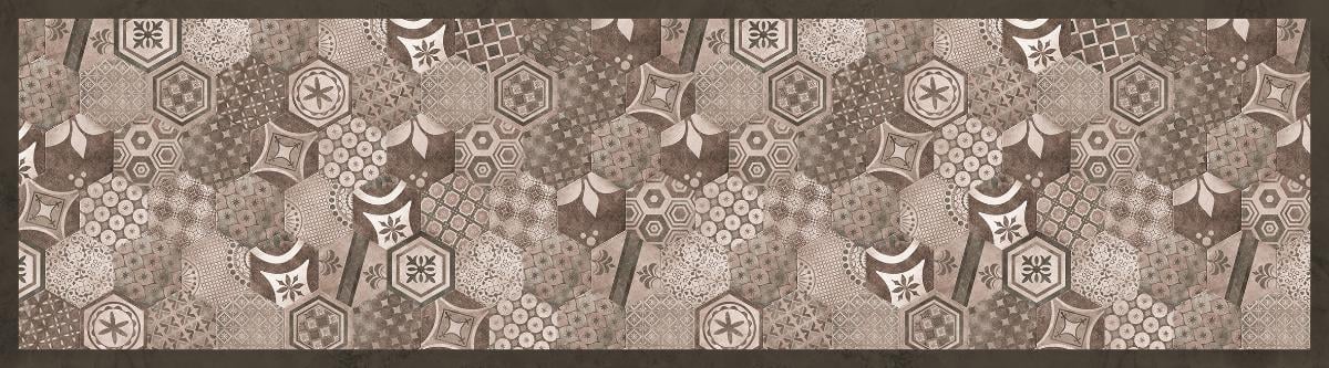 VINYL MAT 50/180CM HEXAGON