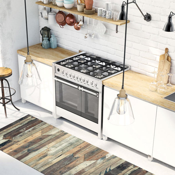 VINYL MAT 50/120CM WOOD VINTAGE