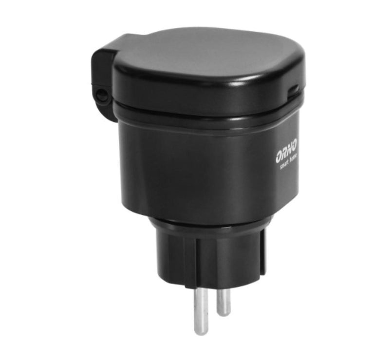 WI-FI CONTACT SHUKO IP44 ORNO BLACK