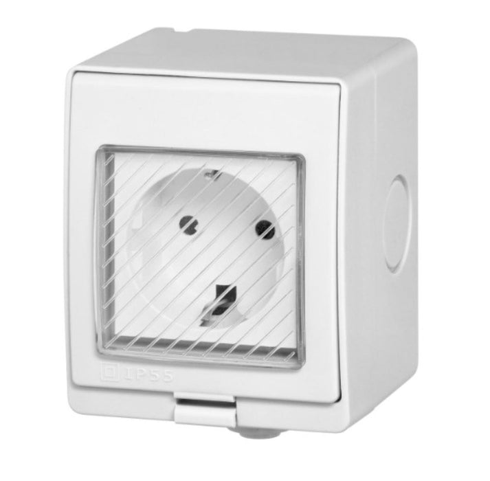 TUYA SMART WI-FI IP55 WHITE SOCKET