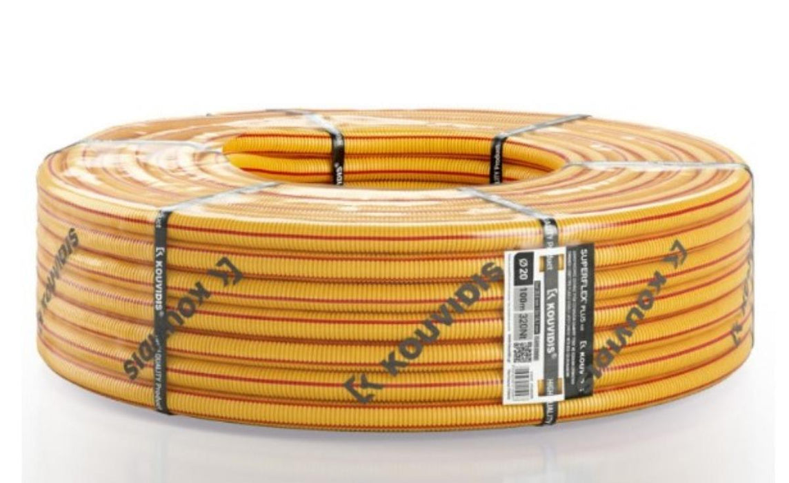 CORRUGATED PIPE Ф16ММ HF 100М KOUVIDIS