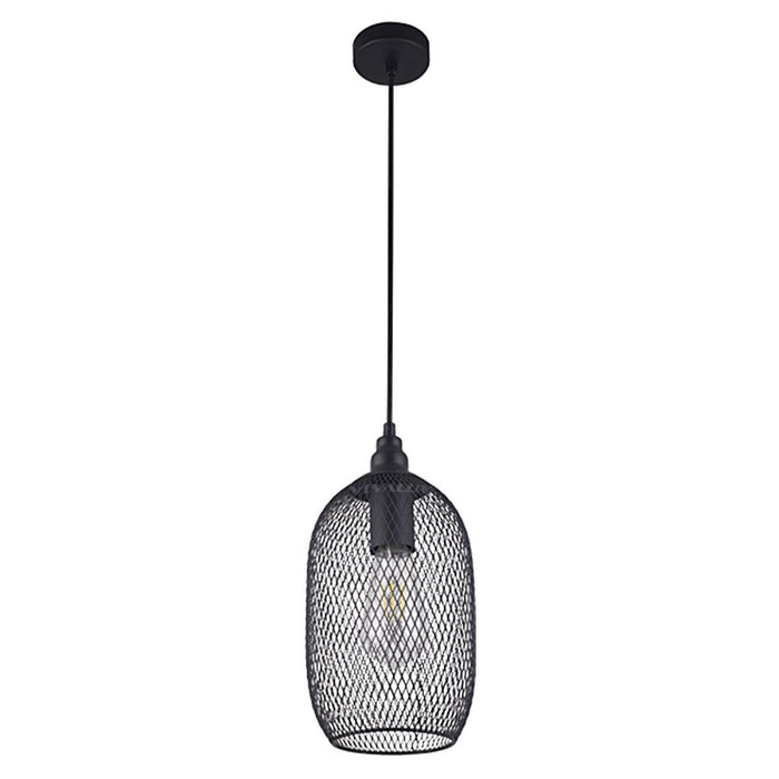 PENDANT LARS 1XE27 NET BLACK SSP601