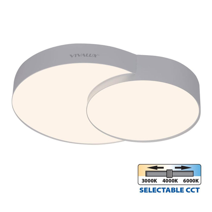 LED CEILING PEBBLE 35W 3000-6000K BQL