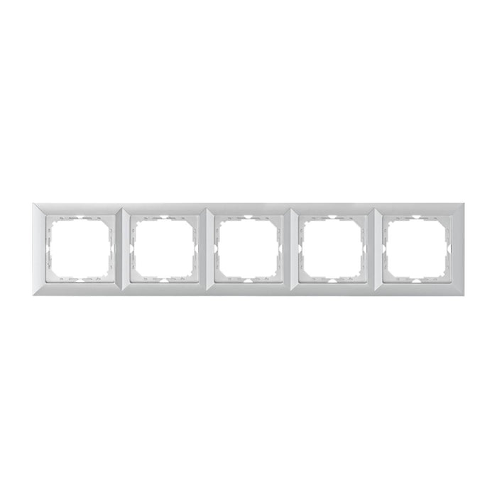 FIVE PEARL SILVER FRAME