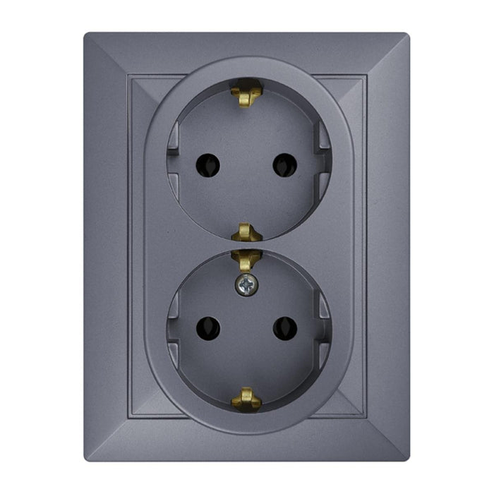 CONTACT DOUBLE PEARL ANTHRACITE