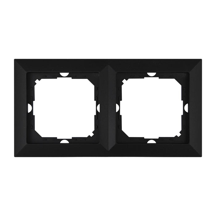 DOUBLE PEARL FRAME BLACK