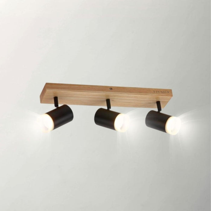 SPOT BENITO 3XGU10 BLACK