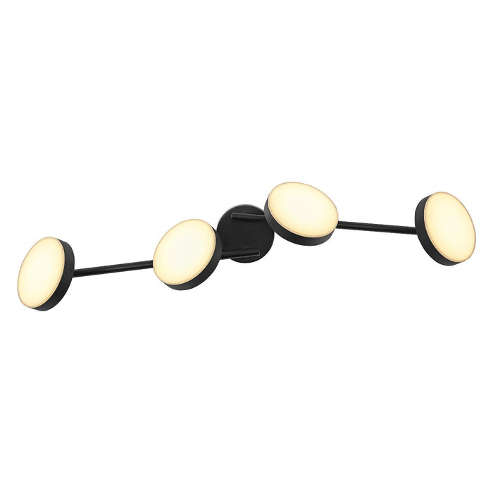 LED SPOTLIGHT MOON 4X21W 3000K BLACK