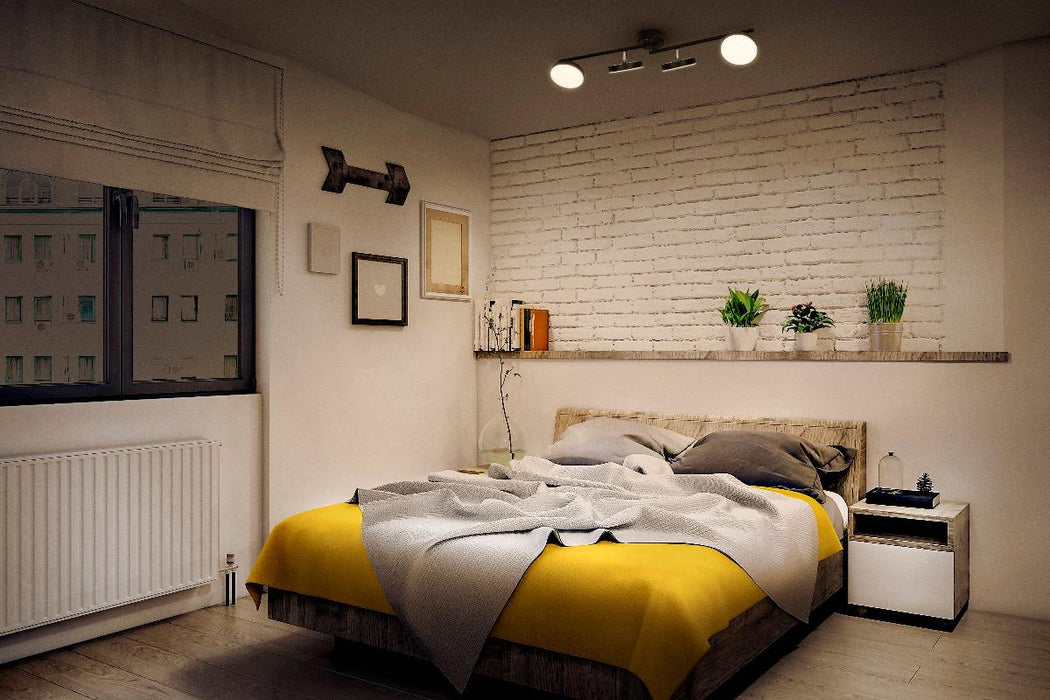 LED SPOTLIGHT MOON 4X21W 3000K BLACK