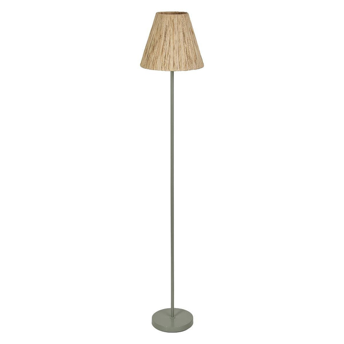 FLOOR LAMP DECOR RAFFIA E27 BROWN