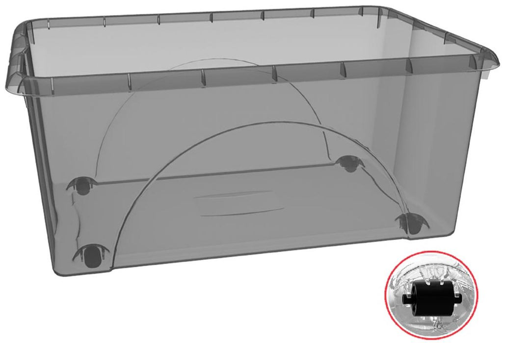 BOX WITH WHEELS DUNE 45L ANTHRACITE