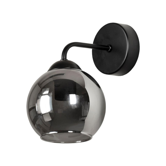 WALL LAMP LAGO BLACK 1XE27