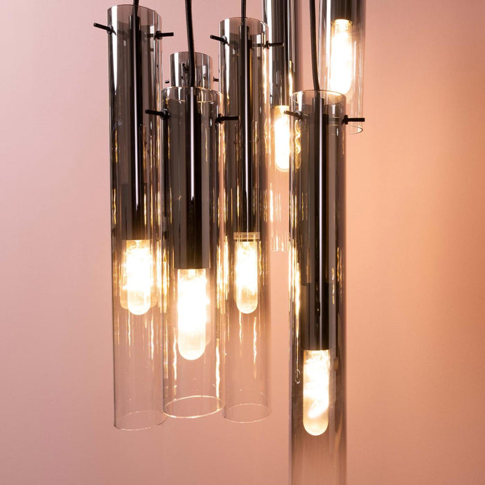 GLASINI CHANDELIER 7XE14 GLASS