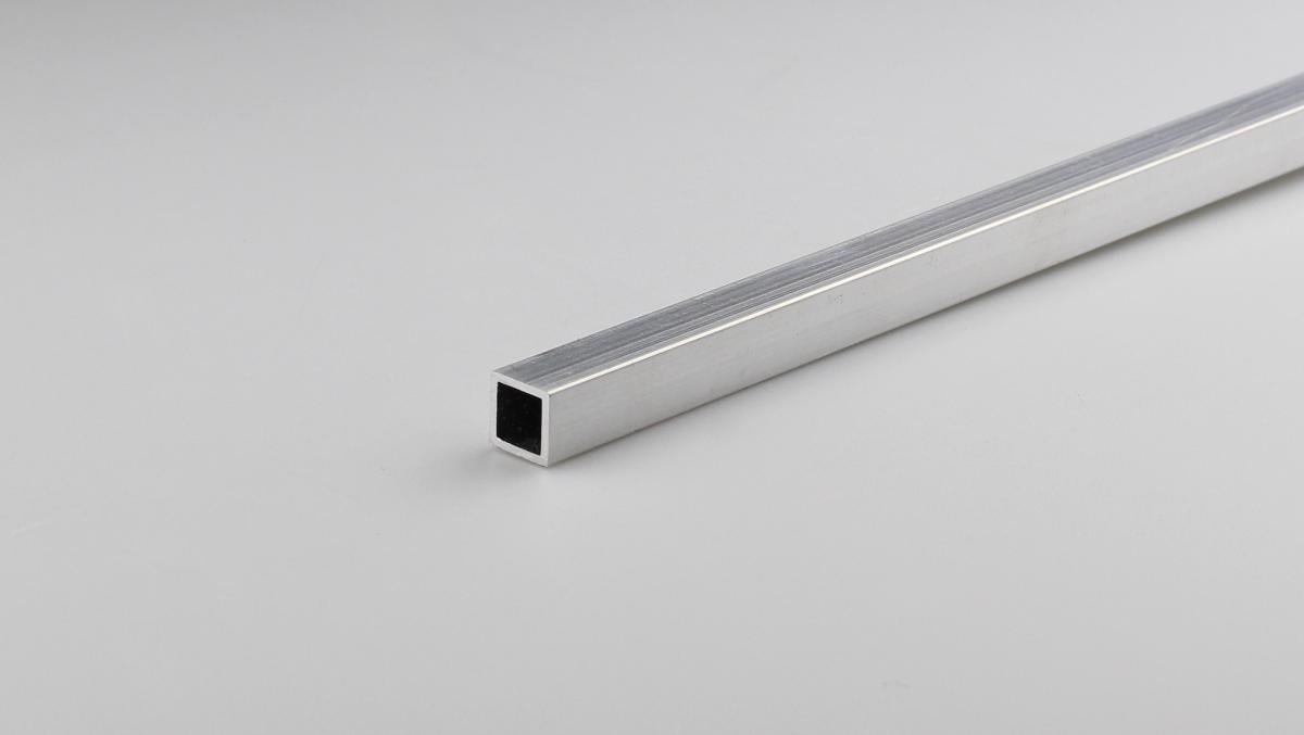 ALUMINUM SQUARE PROFILE 10X10MM/1M NATURAL