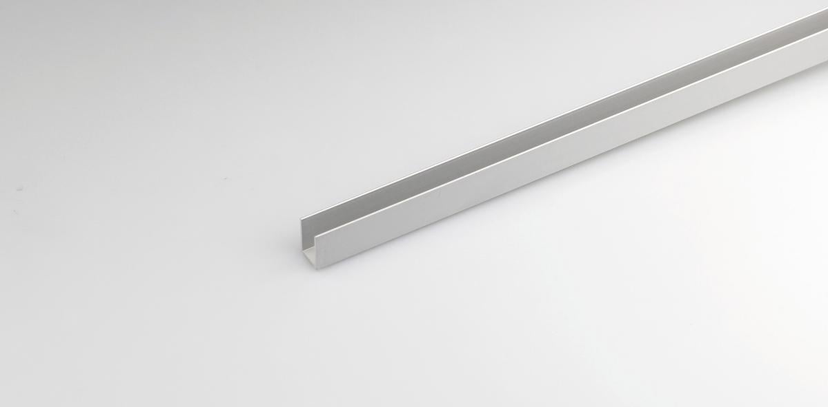 ALUMINUM P-PROFILE 10X10MM/2M ANODE.