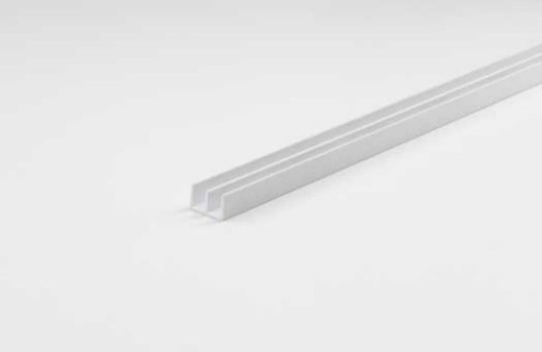 PROFILE 2U 1M 19X15 PVC WHITE