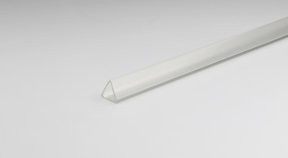 PVC FLEXIBLE PROFILE 12MM/1M TRANSPARENT