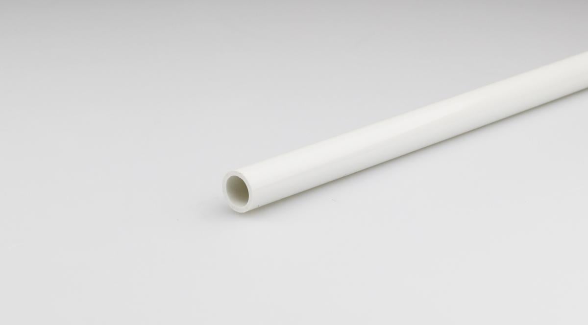 PVC ROUND PROFILE 10MM/1M WHITE