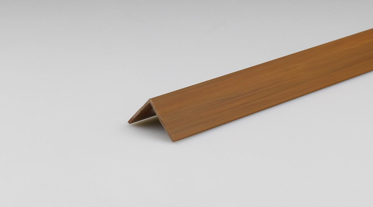 PVC CORNER PROFILE 20X20MM/1M OAK