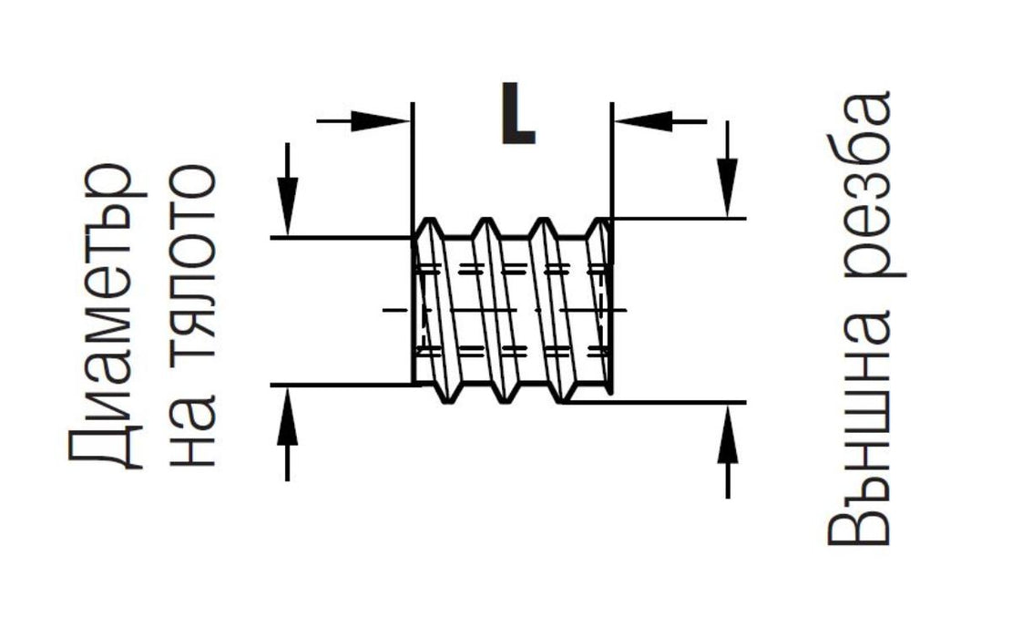 WIRE HÄFELE M10/18 BUSH - 4 PCS.