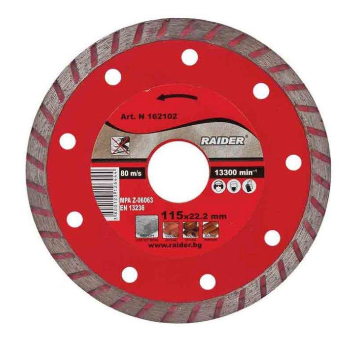 DISC DIAMOND F230MM TURBO RAIDER