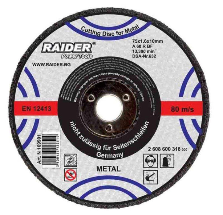 DISC FOR METAL 125/1.2/22.2 RAIDER