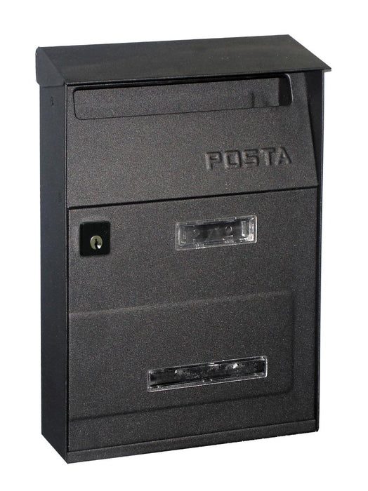 MAIL BOX POSTA3 BLACK 325/215/87