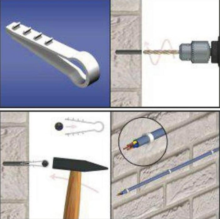 PLUG FOR CABLE 16 50PCS.
