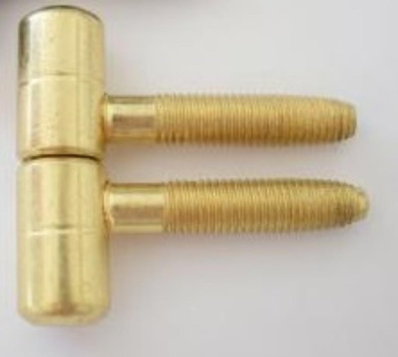 ANUBA DOOR HINGE 16MM 2PCS BRASS
