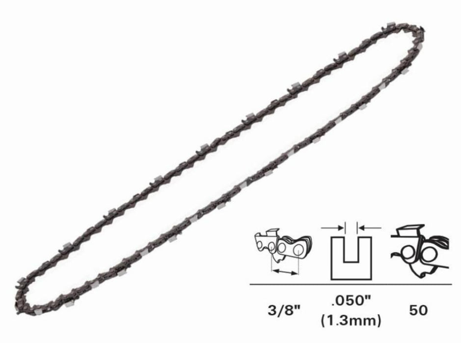 SAW CHAIN 1.3 MM 50 LINKS