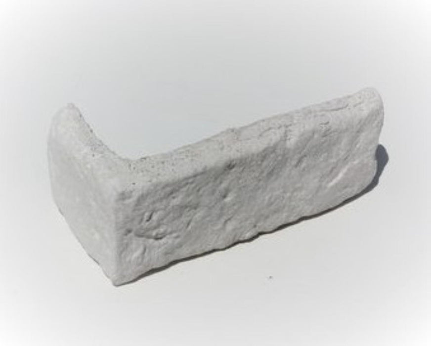 ANTIQUE WHITE SMOKY CORNER BRICK 18X6X1.1