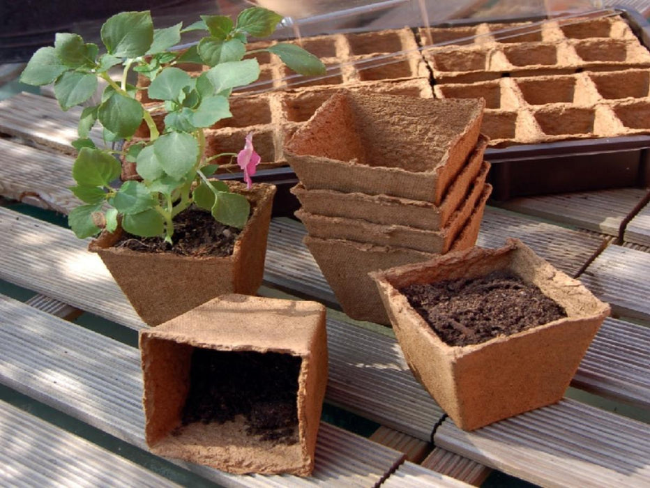 PEAT POTS 6X6 20 PCS