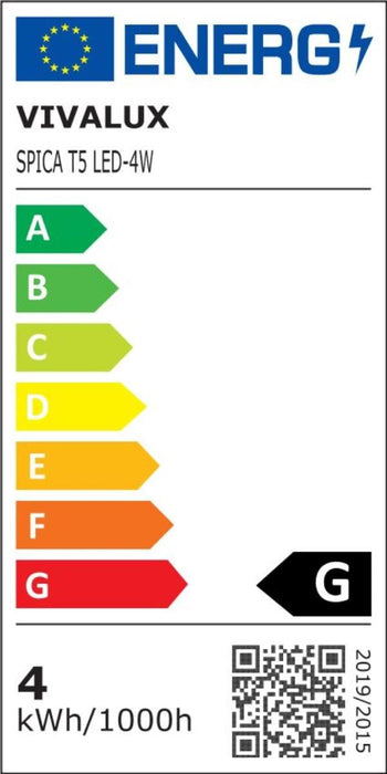 LED LAMP T5 4W SPICA 1M CABLE