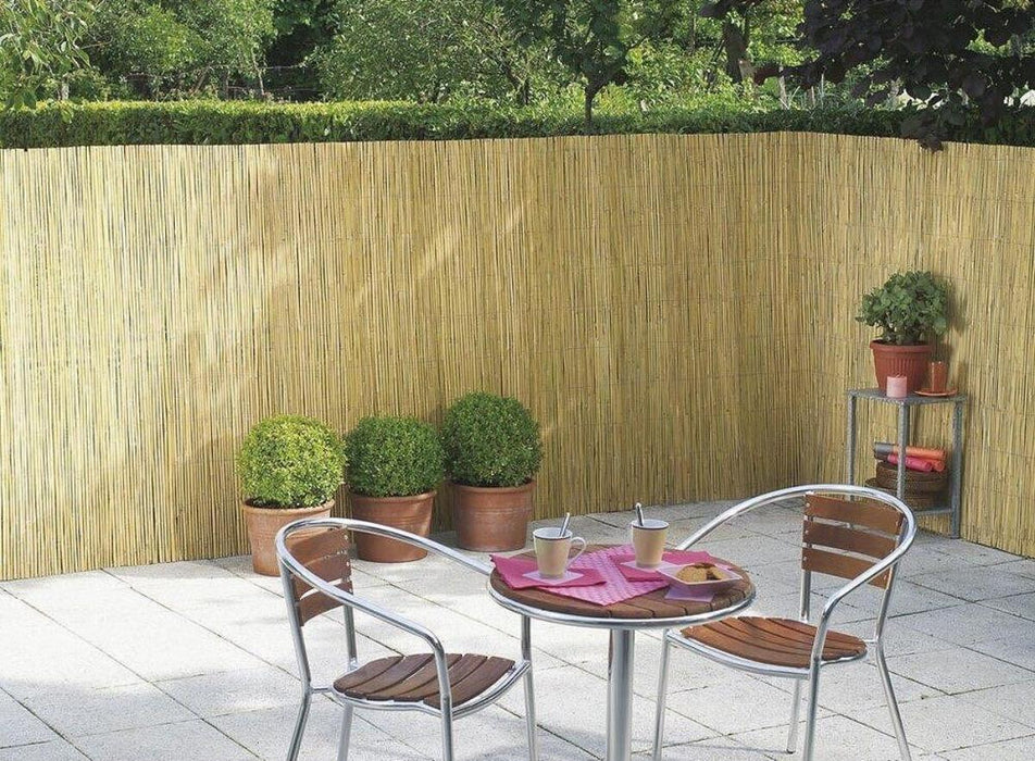 MAT BLEACHED CANE 100X500CM