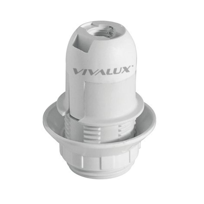 THERMOPLASTIC SOCKET, E14, WHITE 250V,